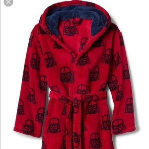 EUC Boys Star Wars GAP Robe size 6